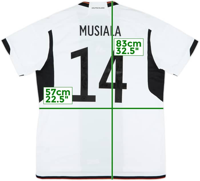 2022-23 Germany Home Shirt Musiala #14 - 10/10 - (XL)