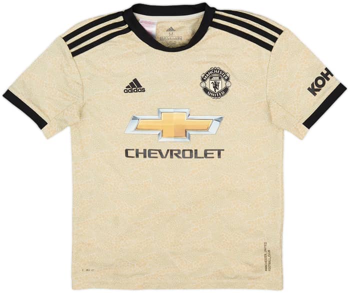 2019-20 Manchester United Away Shirt B.Fernandes #18 - 7/10 - (M.Boys)