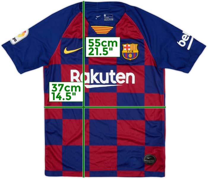 2019-20 Barcelona Home Shirt - 9/10 - (S.Boys)