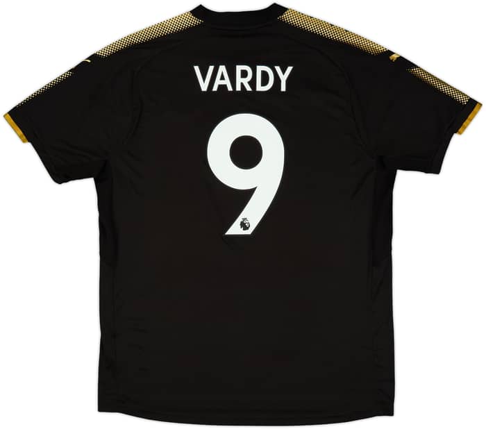 2017-18 Leicester Away Shirt Vardy #9 - 9/10 - (XL)