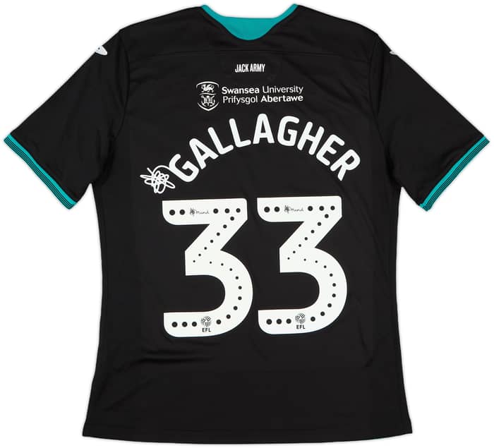 2019-20 Swansea Away Shirt Gallagher #33 - 10/10 - (L)