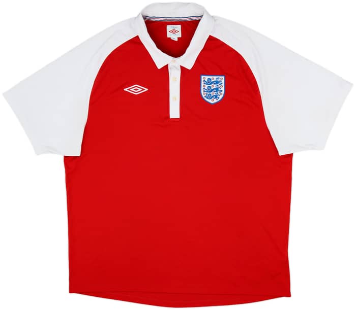 2010-11 England Umbro Polo Shirt - 7/10 - (XXL)