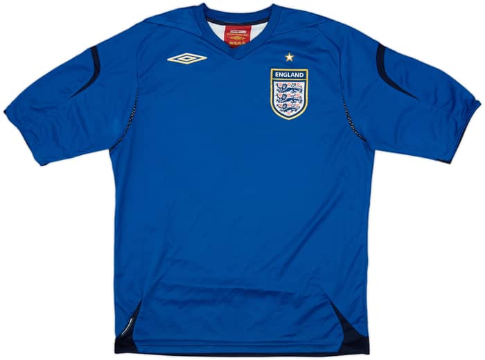 2006-08 England GK S/S Shirt - 9/10 - (L)
