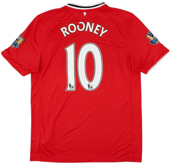 2011-12 Manchester United Home Shirt Rooney #10 - 5/10 - (L)
