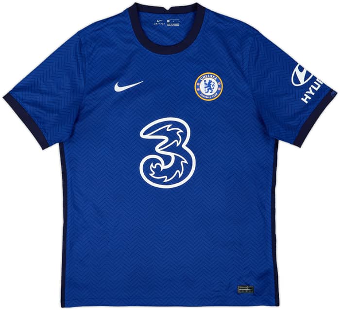 2020-21 Chelsea Home Shirt Aidan #17 - 8/10 - (L)