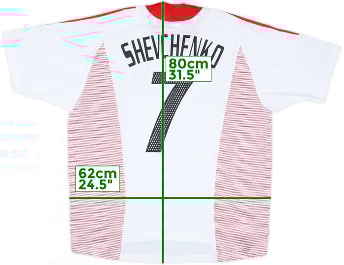 2002-03 AC Milan Away Shirt Shevchenko #7 - 9/10 - (XL)