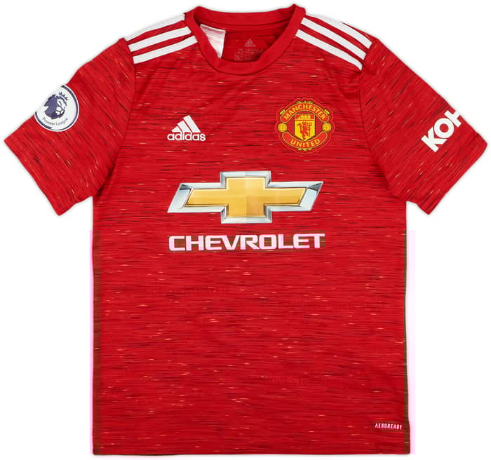 2020-21 Manchester United Home Shirt Rashford #10 - 7/10 - (L.Boys)