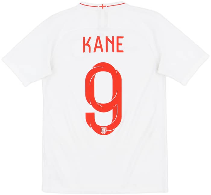 2018-19 England Home Shirt Kane #9 - 9/10 - (XL.Boys)