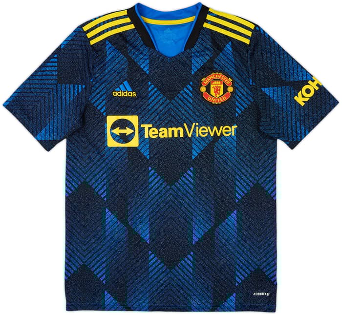 2021-22 Manchester United Third Shirt Ronaldo #7 - 8/10 - (XL.Boys)