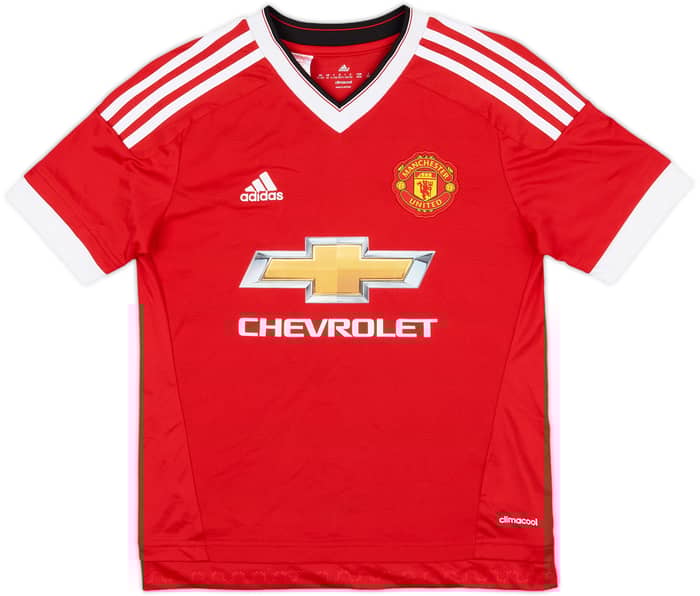 2015-16 Manchester United Home Shirt Rooney #10 - 8/10 - (M.Boys)