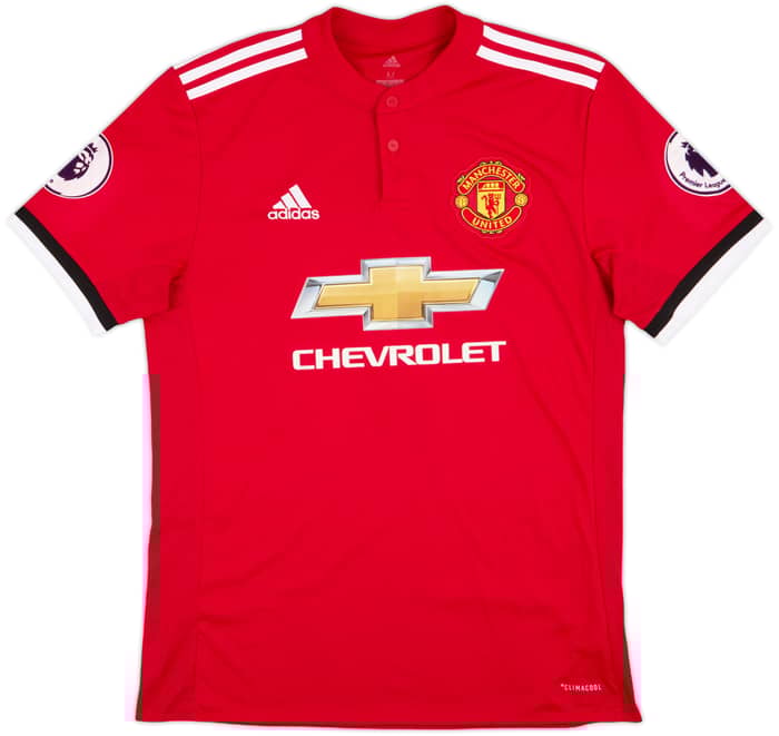 2017-18 Manchester United Home Shirt Matic #31 - 8/10 - (M)