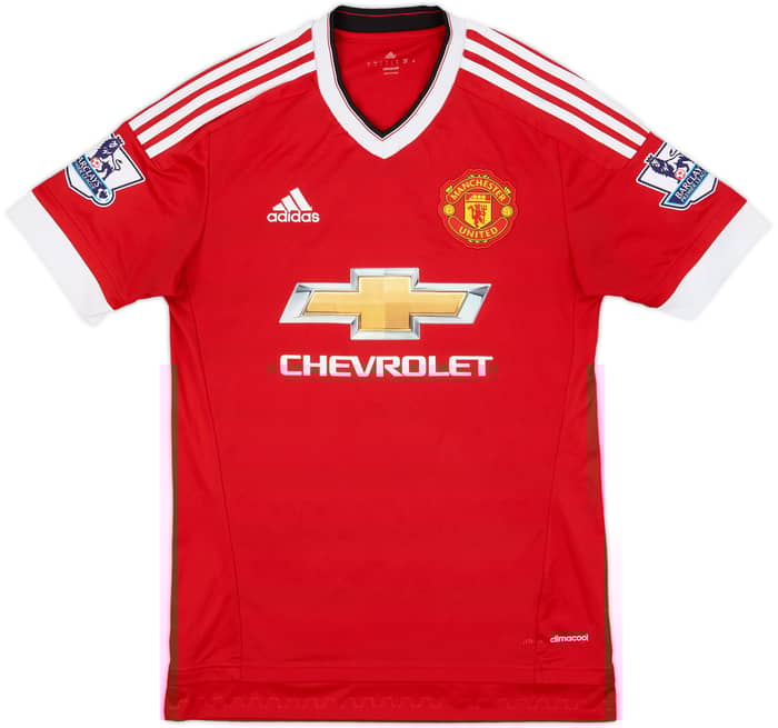 2015-16 Manchester United Home Shirt Martial #9 - 7/10 - (S)