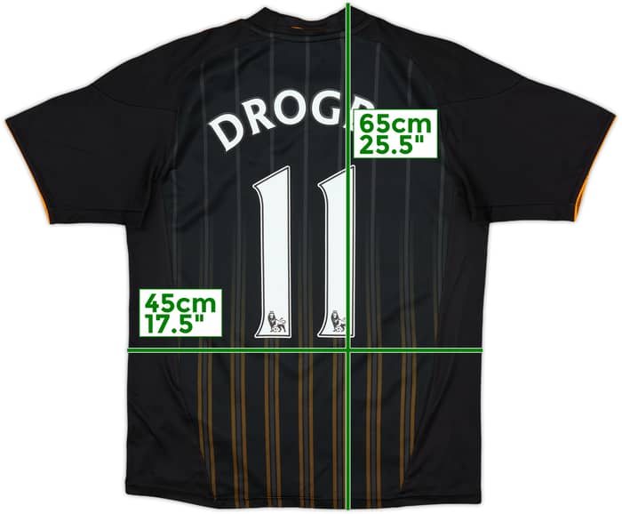 2010-11 Chelsea Away Shirt Drogba #11 - 6/10 - (L.Boys)