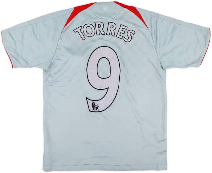 2008-09 Liverpool Away Shirt Torres #9 - 6/10 - (XL.Boys)