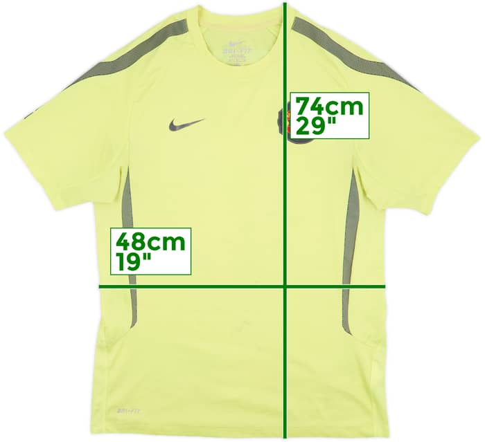 2010-11 Manchester United Nike Training Shirt - 5/10 - (M)