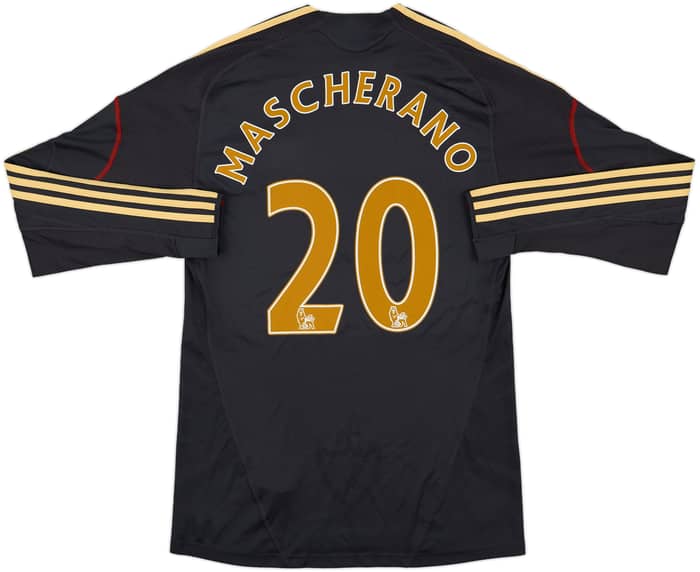 2009-10 Liverpool Away L/S Shirt Mascherano #20 - 7/10 - (M)