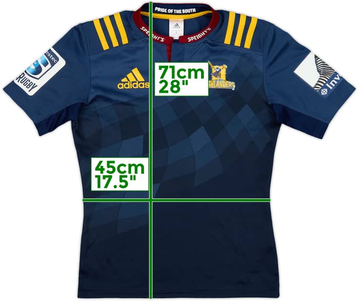2016 Highlanders Home Shirt - 6/10 - (S)