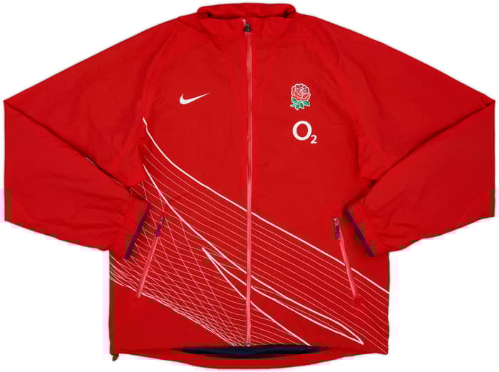 2006-07 England Rugby Nike Track Jacket - 8/10 - (L)