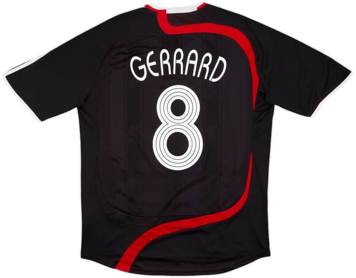 2007-08 Liverpool Third Shirt Gerrard #8 - 6/10 - (L)