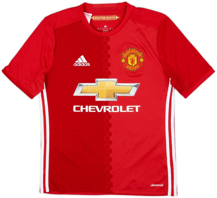 2016-17 Manchester United Home Shirt Rooney #10 - 9/10 - (L.Boys)