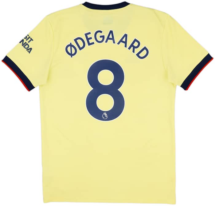 2021-22 Arsenal Away Shirt Odegaard #8 - 8/10 - (M)