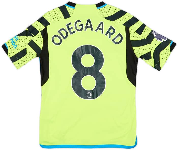 2023-24 Arsenal Away Shirt Odegaard #8 - 9/10 - (M.Boys)