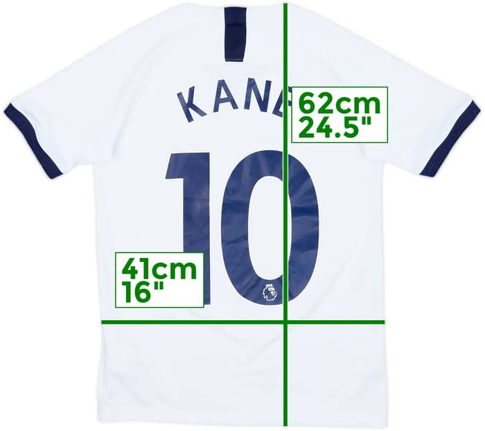 2019-20 Tottenham Home Shirt Kane #10 - 9/10 - (L.Boys)