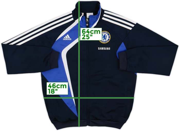 2009-10 Chelsea adidas Track Jacket - 7/10 - (M.Boys)