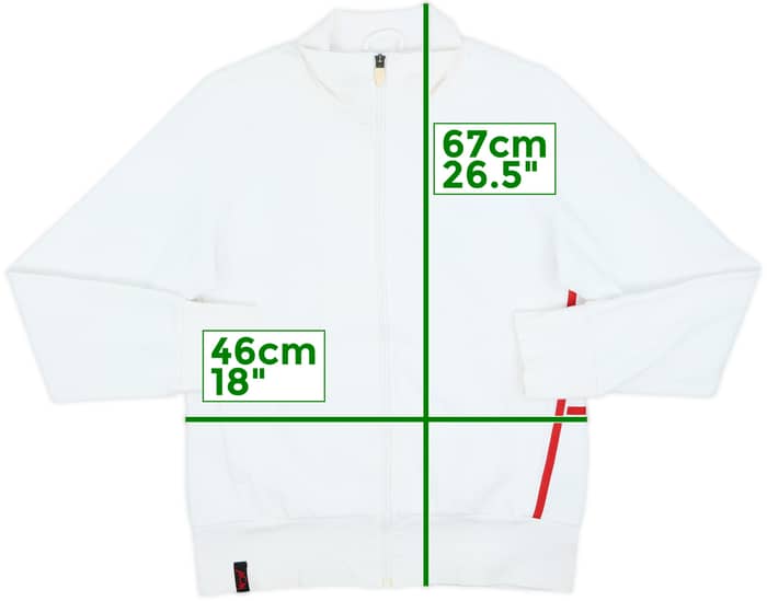 2006-07 AC Milan adidas Track Jacket - 9/10 - (Women's L)