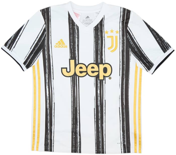 2020-21 Juventus Home Shirt Ronaldo #7 - 8/10 - (L.Boys)