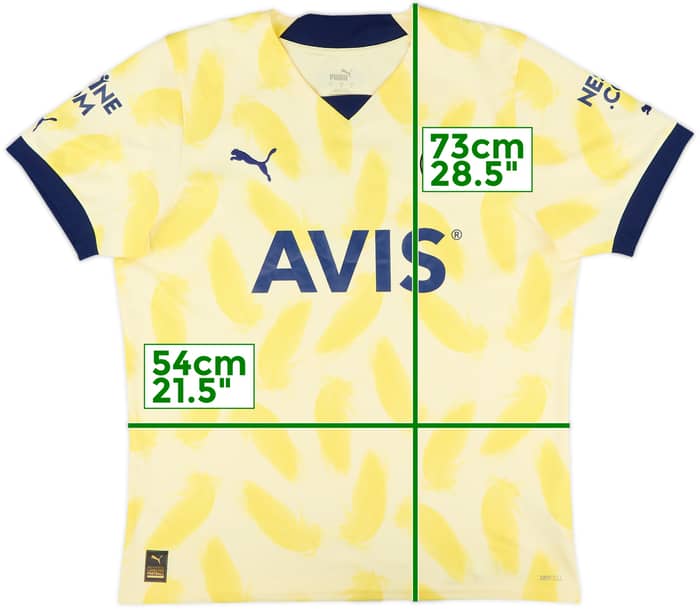 2022-23 Fenerbahce Away Shirt - 8/10 - (L)