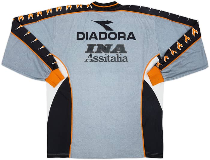 1999-00 Roma Diadora Training L/S Shirt - 6/10 - (XL)