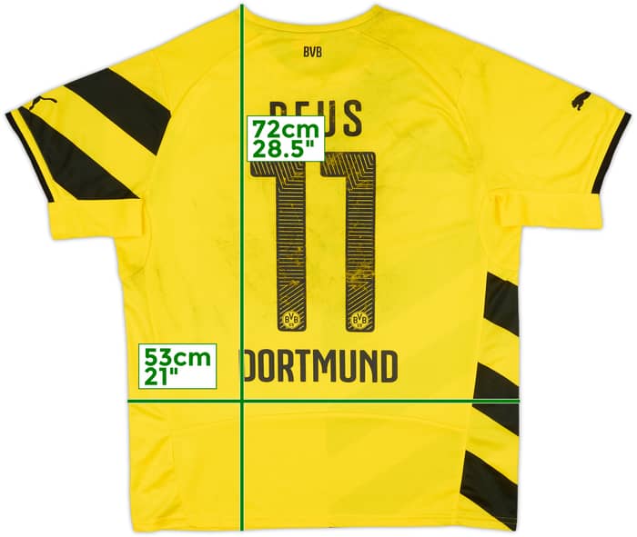 2014-15 Borussia Dortmund Home Shirt Reus #11 - 4/10 - (L)