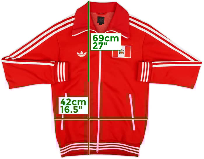 2003-04 Peru adidas Originals Track Jacket - 6/10 - (XS)