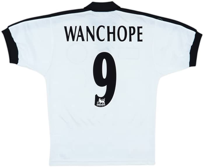 1997-98 Derby County Home Shirt Wanchope #9 - 9/10 - (S)