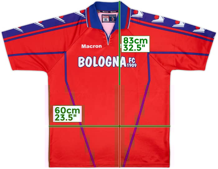 2002-03 Bologna Macron Training Shirt - 6/10 - (XL)