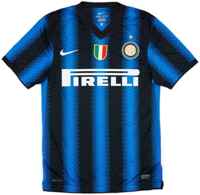 2010-11 Inter Milan Home Shirt Sneijder #10 - 10/10 - (S)