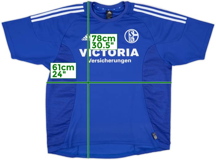 2002-04 Schalke Home Shirt - 8/10 - (XL)