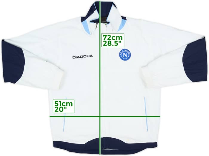 2006-07 Napoli Diadora Track Jacket - 6/10 - (S)