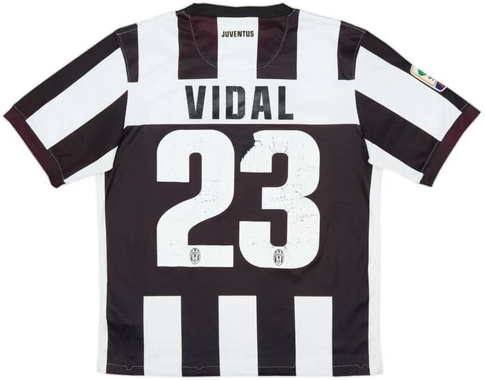 2012-13 Juventus Home Shirt Vidal #23 - 5/10 - (S)