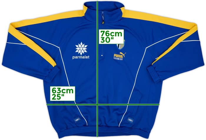 1995-97 Parma Puma 1/4 Zip Drill Top - 8/10 - (L)