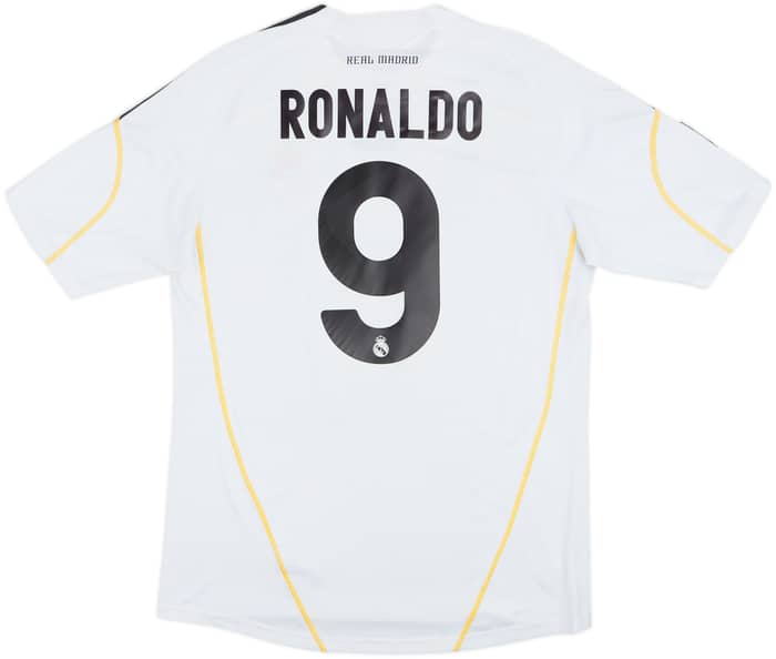2009-10 Real Madrid Home Shirt Ronaldo #9 - 6/10 - (L)