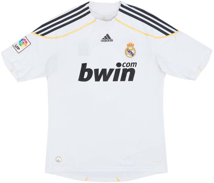2009-10 Real Madrid Home Shirt Ronaldo #9 - 6/10 - (L)