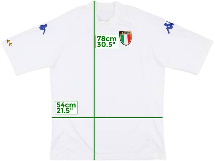2000-01 Italy Away Shirt - 7/10 - (XL)