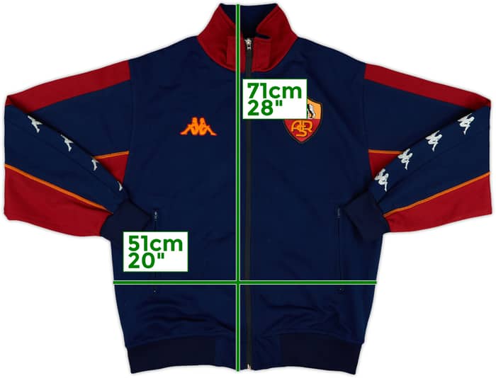 2002-03 Roma Kappa Track Jacket - 6/10 - (S)