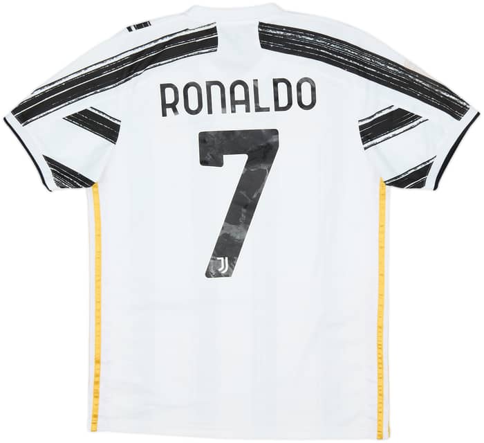 2020-21 Juventus Home Shirt Ronaldo #7 - 6/10 - (M)