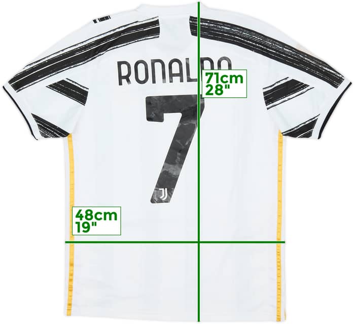2020-21 Juventus Home Shirt Ronaldo #7 - 6/10 - (M)