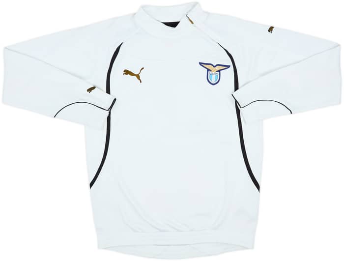 2006-07 Lazio Puma 1/4 Zip Drill Top - 8/10 - (XS)