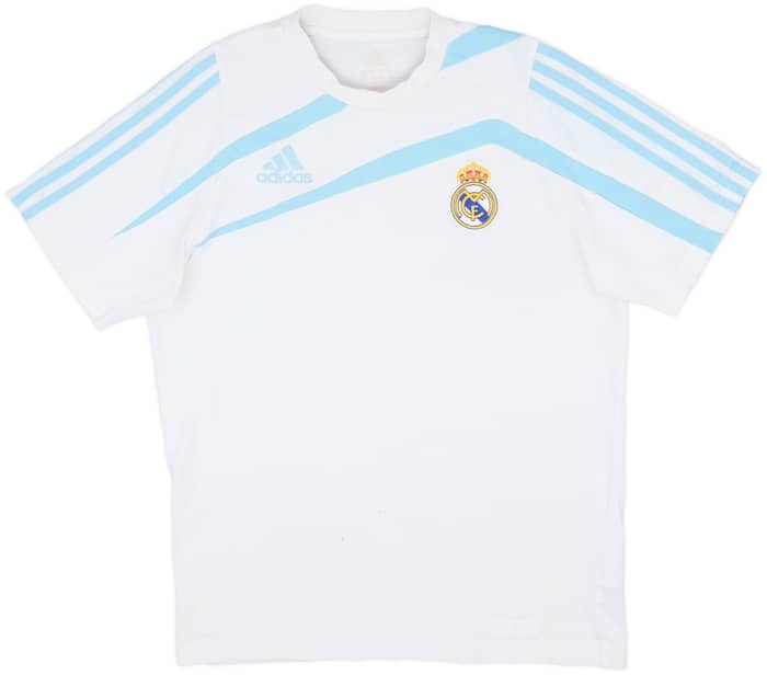2009-10 Real Madrid adidas Cotton Tee - 6/10 - (S)