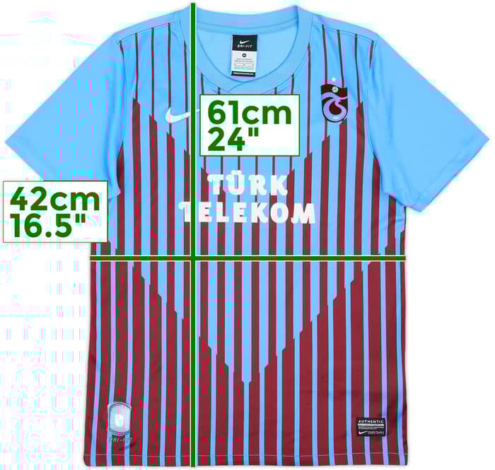 2012-13 Trabzonspor Home Shirt - 10/10 - (M.Boys)